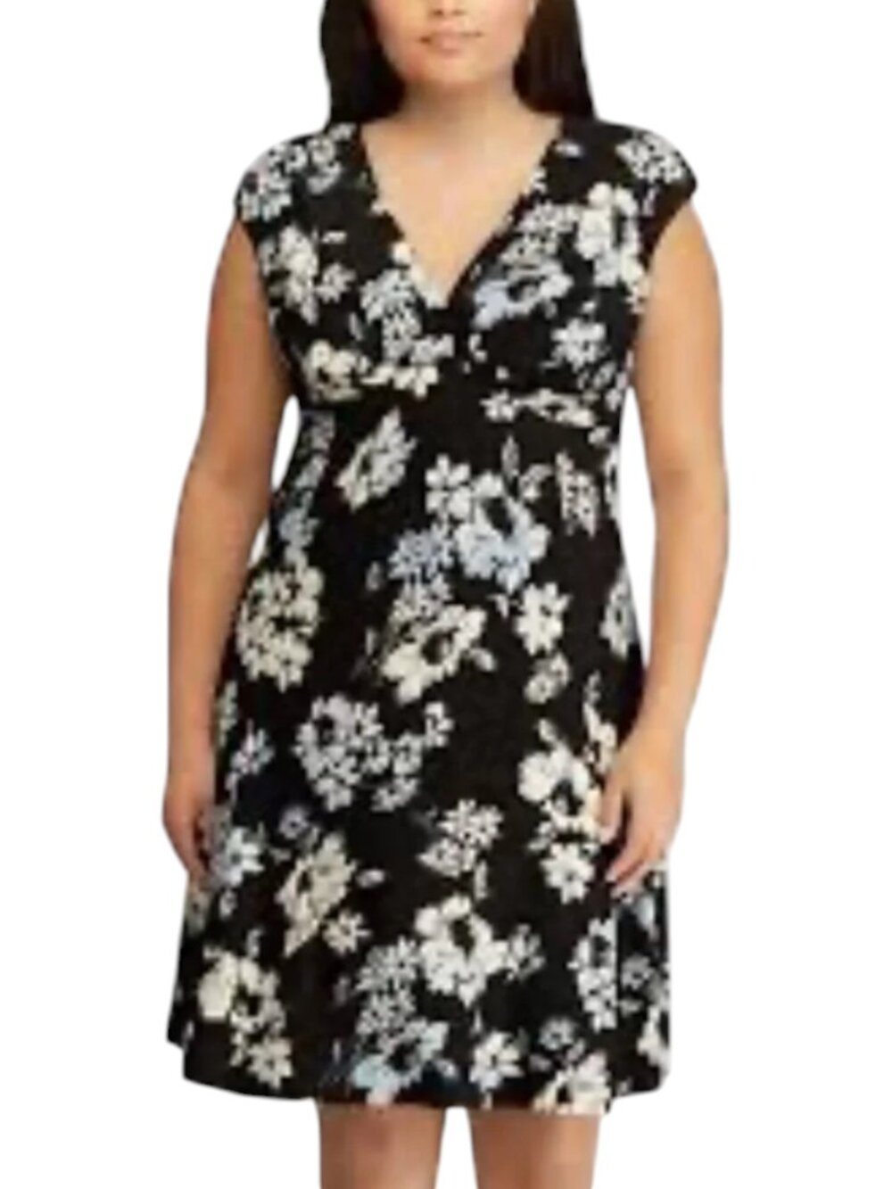 Chaps Floral Dress | 24W